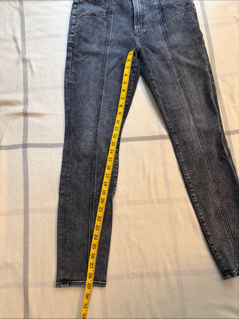 MOTHER The Seamed Swooner Skimp Jean in Train Stops Size 32 - Picture 16 of 16